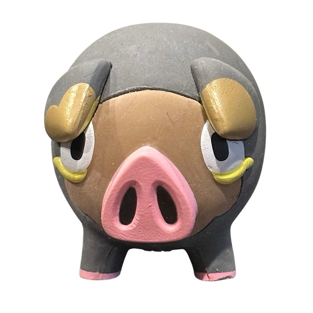Pokemon Lechonk Eraser Figure 2022 Scarlet Violet Paldea Region Hog Pig Eraser‎